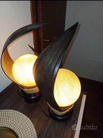 Lampada in stile etnico/zen