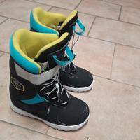 Scarponi da snowboard bambino 34