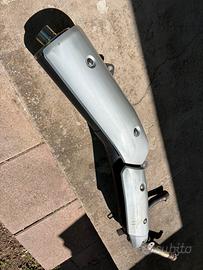 scarico v-strom Dl 650 del 2007