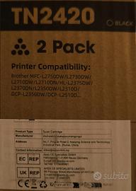 Toner Brother TN2420 nero