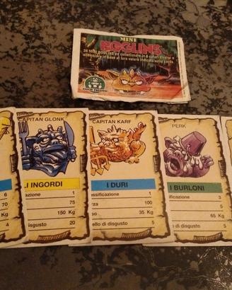 5 card mini boglins 