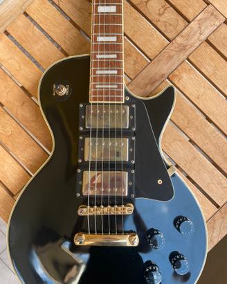 Epiphone Les Paul Custom 3 Pickup Black Beauty