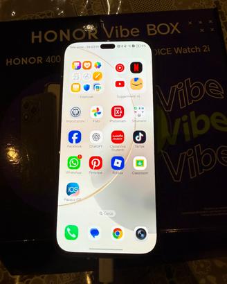 HONOR 400 lite + HONOR choice watch 2i