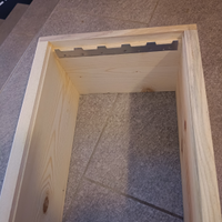 10 Melari da 5 favi in legno