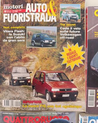 riviste quattroruote d'epoca