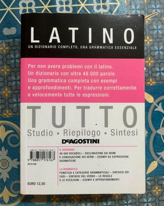 Dizionario Tutto Latino - Studio-Riepilogo-Sintesi