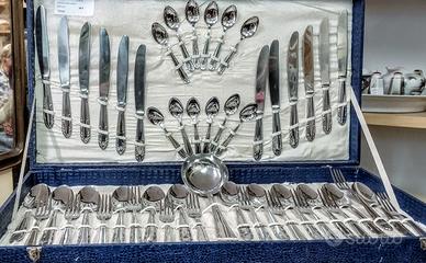 Set posate acciaio Inox