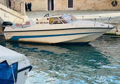 Barca onda rio 500 con motore mercury 40/70