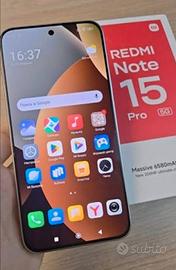 XiaoMi RedMi Note 15 Pro 5g ESIM 12/512 GB NERO 