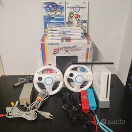 Nintendo wii completa con mario kart wi sports etc