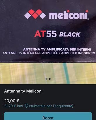 Amplificatore segnale meliconj