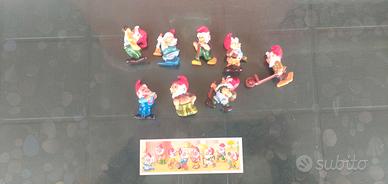 KINDER  Dipinti a mano NANI GIARDINO/Gnomi Burloni