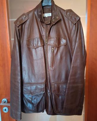 Giacca Vintage in pelle Bata