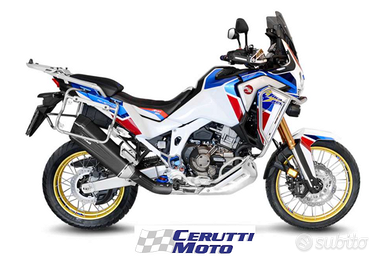 Scarico Leovince LV-12 BLACK CRF 1100 Africa Twin