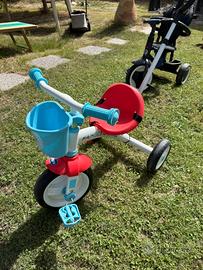 Triciclo Chicco Go Trike bambino – rosso e azzurro