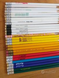 Matite n.28 con  gommini tranne una