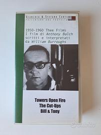 VHS sperimentale, Three Films di William Burroughs