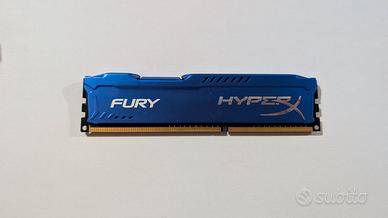 HyperX Fury 8GB (2x4GB) DDR3 1600MHz