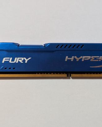 HyperX Fury 8GB (2x4GB) DDR3 1600MHz
