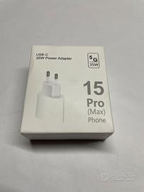 Caricabatteria adattatore iphone android 35W usb-c