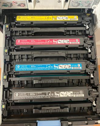 4 cartucce toner HP Laserjet pro 305