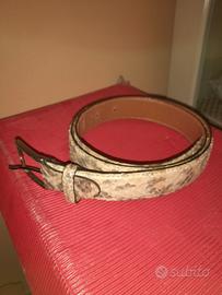Cintura uomo in pitone