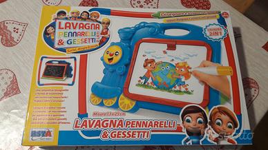 Lavagna pennarelli e gessetti NUOVO