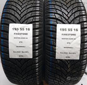 2 GOMME 195 55 16 FIRESTONE A2090