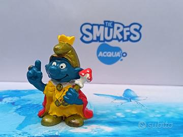 Puffi Puffo Imperatore 20046 Smurfs Emperor 4C Pej