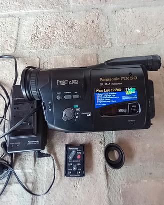 Videocamera vintage Panasonic NV-RX50EG VHS-C 