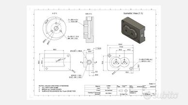 Progettista- Disegnatore Meccanico - Rendering