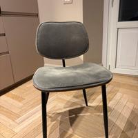 Sedie UMAGE Grige Velluto