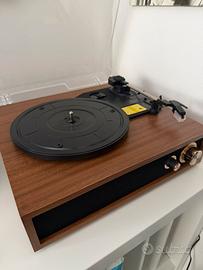 Giradischi bluetooth casse integrate