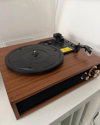 Giradischi bluetooth casse integrate