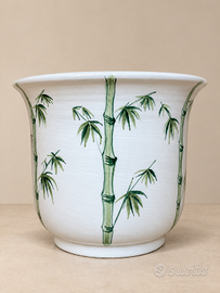 Elegante vaso Ceramica di Bassano in stile Orienta