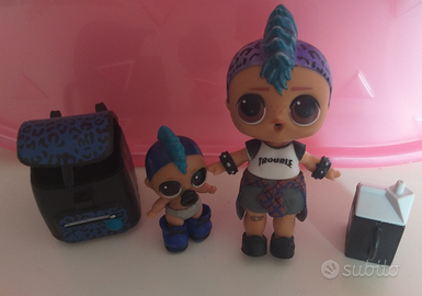 Lol surprise punk boy e lil ultra raro