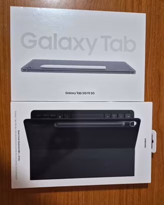 SAMSUNG GALAXY TAB S10 FE 5G 256gb +COVER KEYBOARD