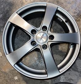 Set 4 cerchi in lega DEZENT 16” perfetti 5x110