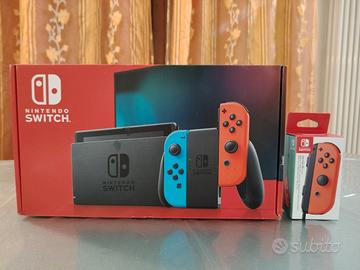 Nintendo Switch + 2 giochi + Joycon Extra