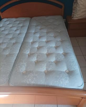coppia di materassi a molle