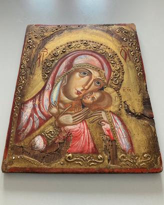 Icona ortodossa antica riprodotta