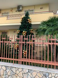 Albero di Natale artificiale verde in PVC H 400 cm