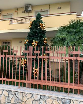 Albero di Natale artificiale verde in PVC H 400 cm