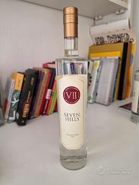 VII Hills Italian Dry Gin, Seven Hills old label