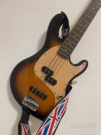 Basso Cort 4 corde con Amplificatore