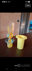 Portastuzzicadenti Alessi resina termoplastica   g