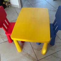 Tavolo + Sedie per bambini