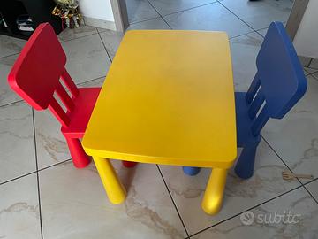 Tavolo + Sedie per bambini
