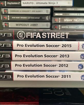 Giochi ps3 calcio fifa street pro evolution soccer