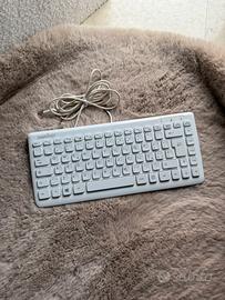 Tastiera mini Perixx Periboard-407 - Bianca